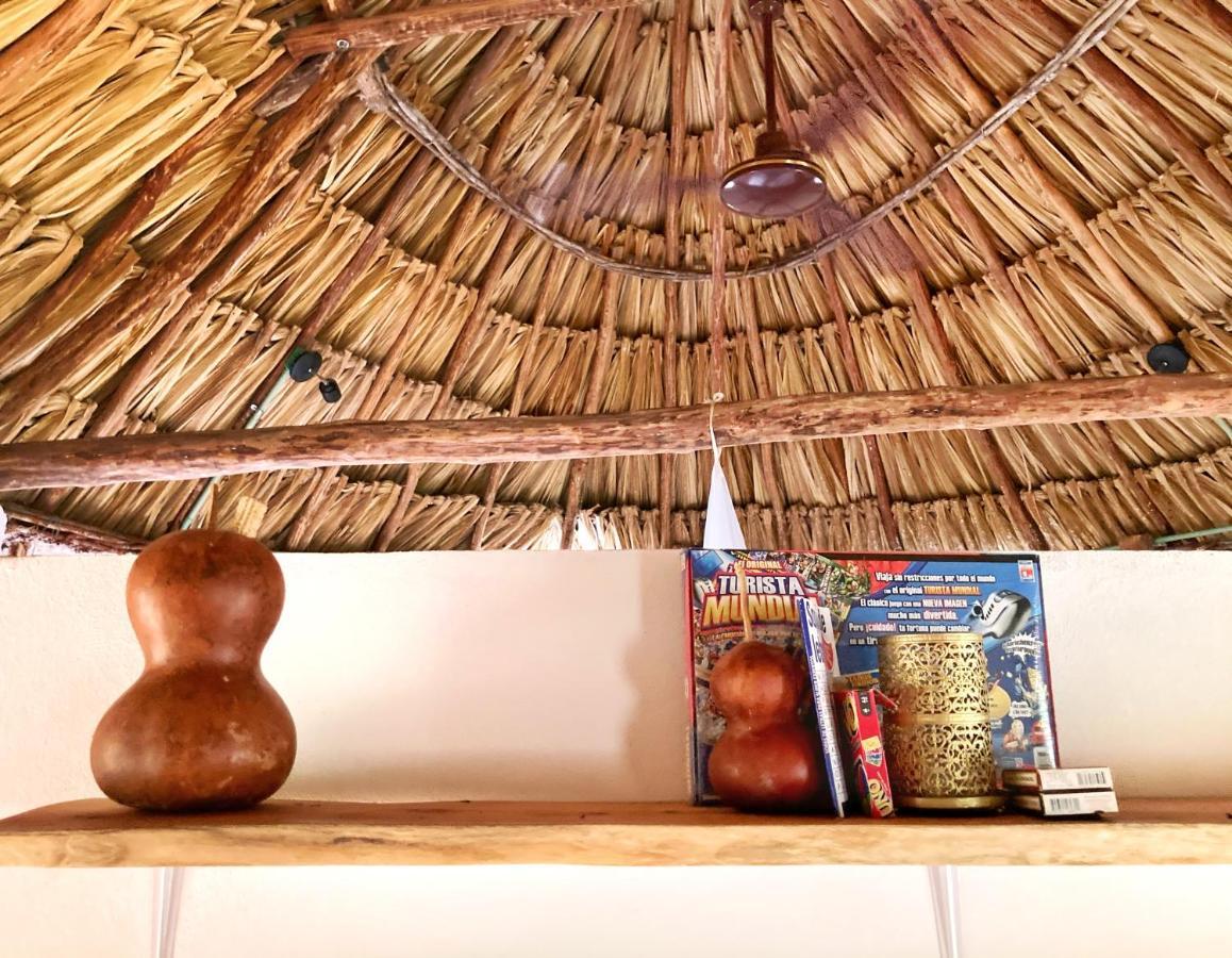 Encantadora Villa Maya Tradicional En Rancho Agroecologico Tzucacab Exterior foto